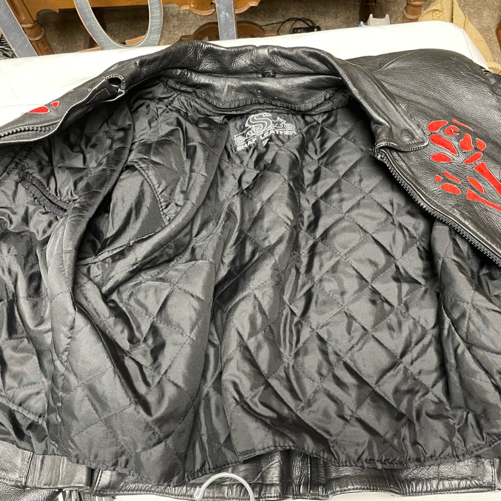 Plus size motorcycle jacket - Picture 10 of 13
